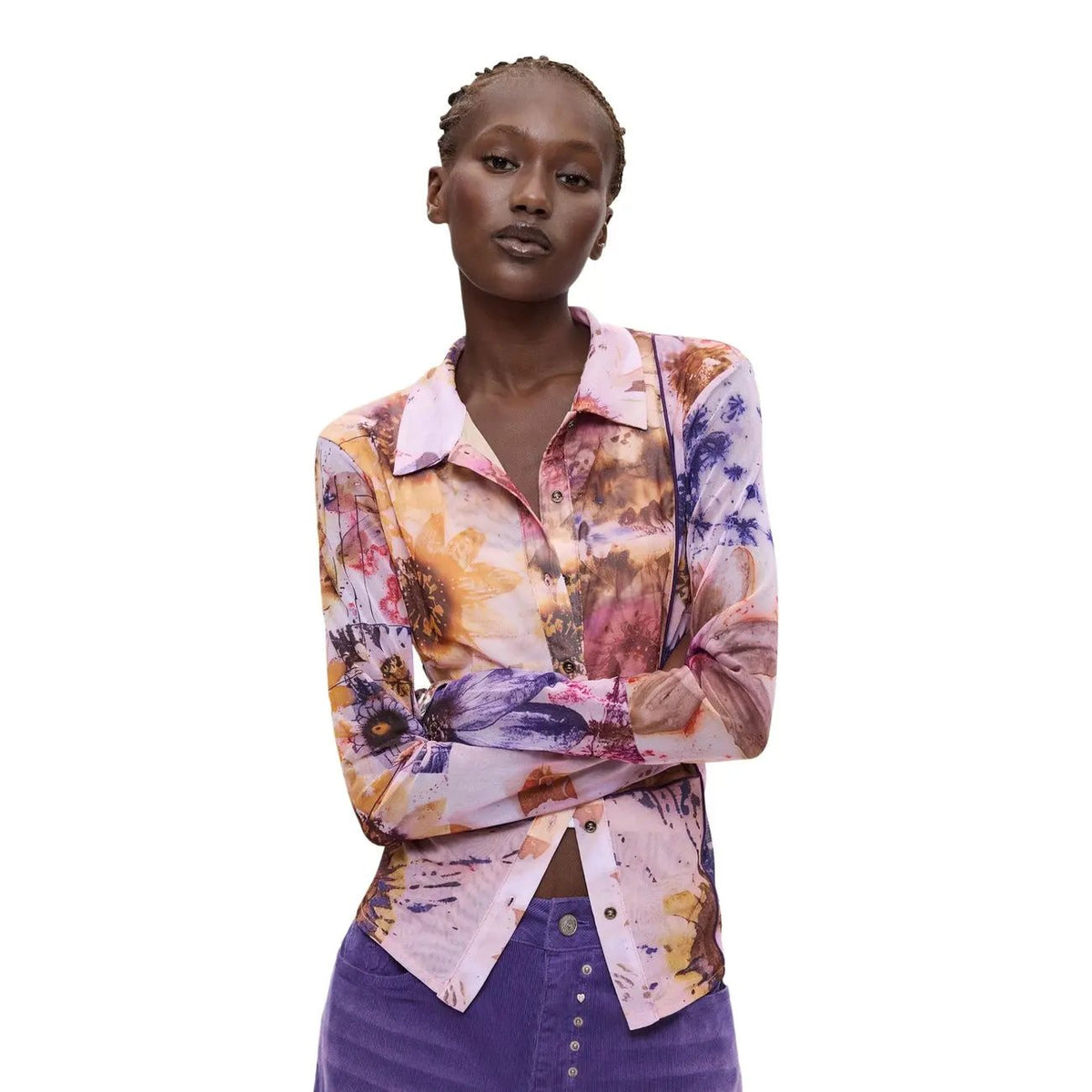 Desigual Women's Nahua Pink Shirt