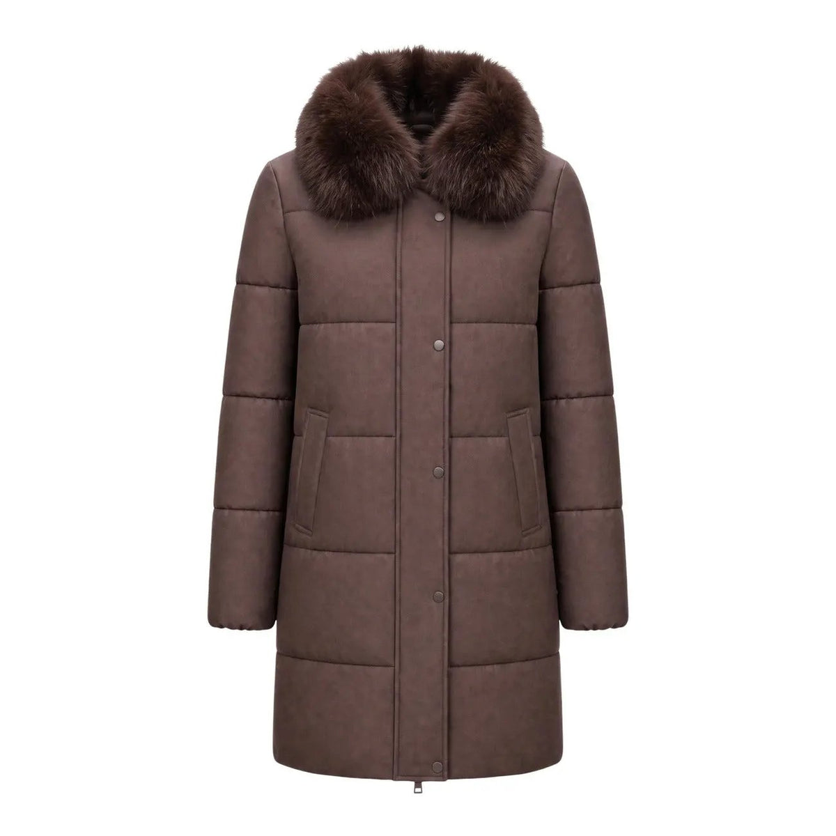 Choral Women's Brown Hooded Jacket