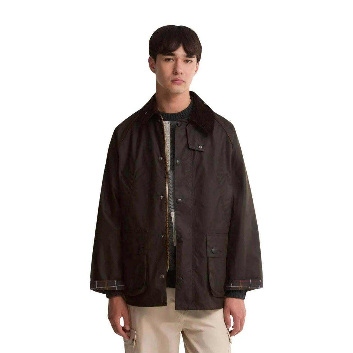 Barbour Men's Bedale Brown Waxed Cotton Jacket