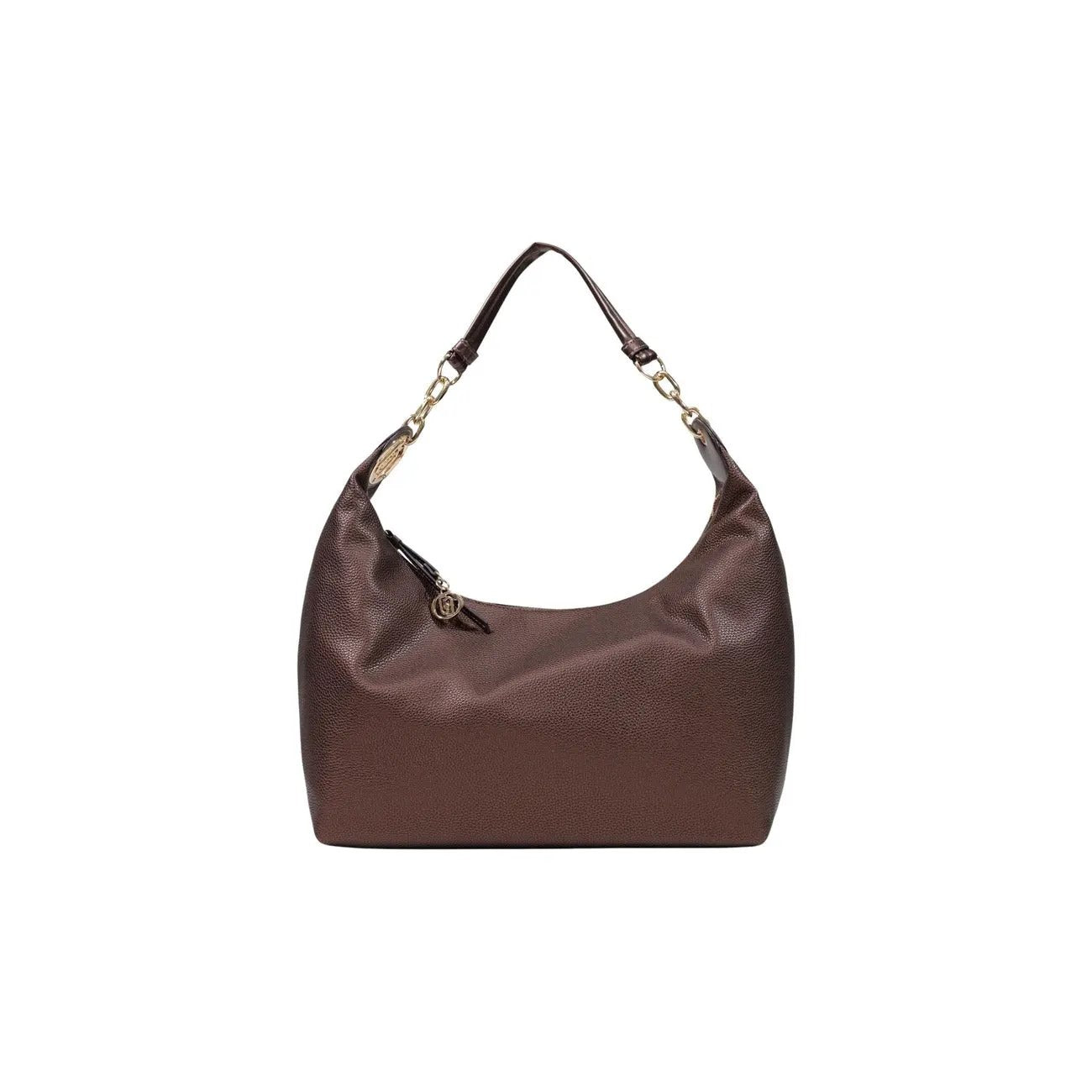 Liu Jo Women Stylish Purple Faux Leather Hobo Bag With Zip Inside Pocket by Liu Jo