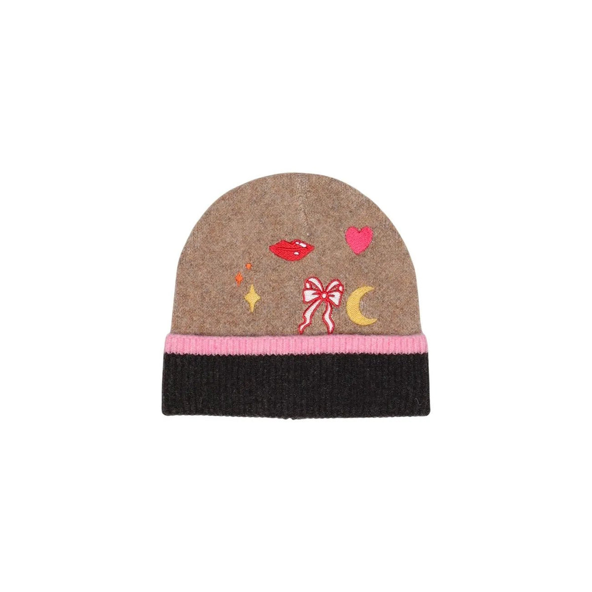 Pieces Women's Angle Grey Knit Hood