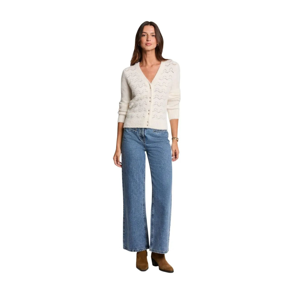Morgan De Toi - Morgan De Toi Women Cardigan by Morgan De Toi