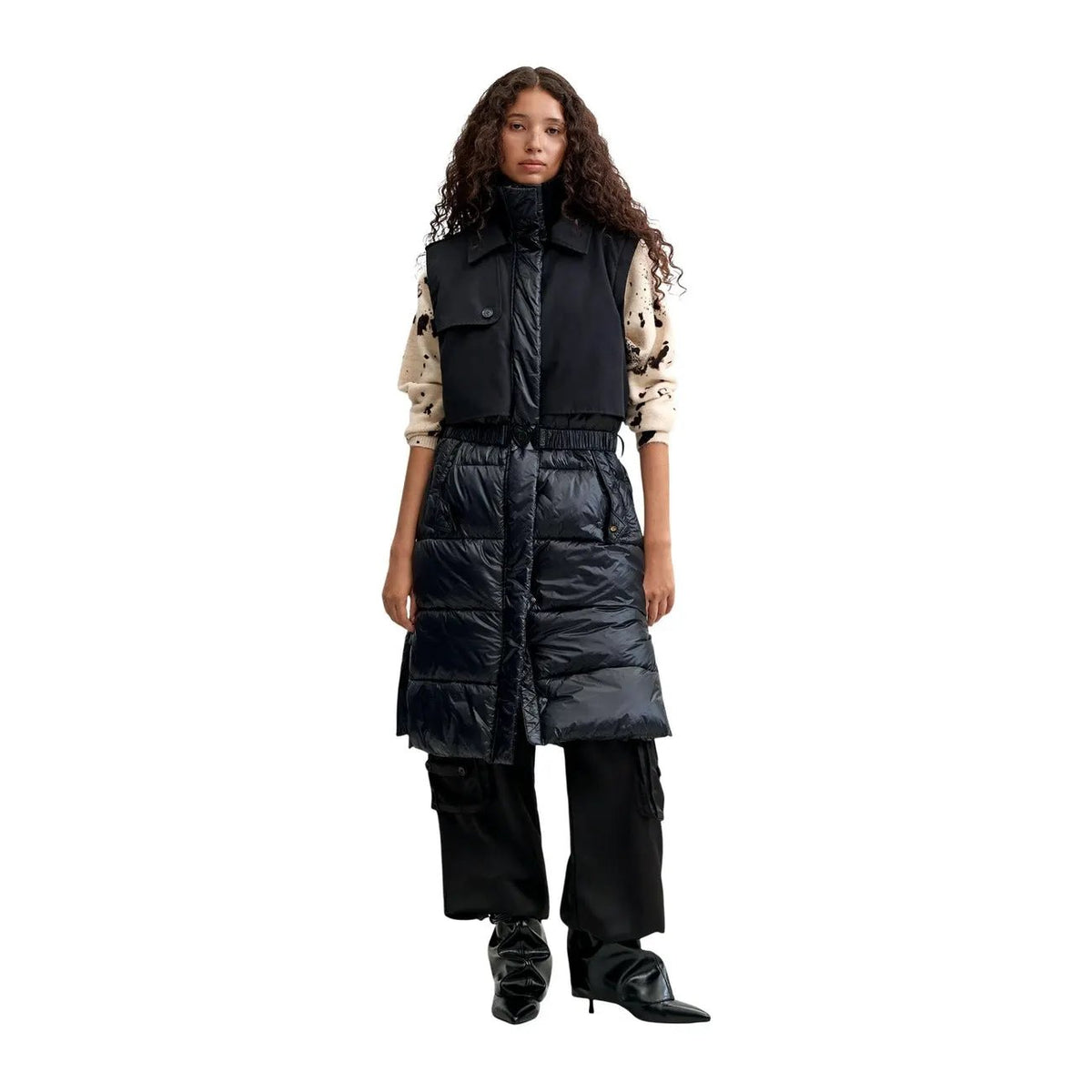 Desigual Women's Marina Black Puffer Jacket