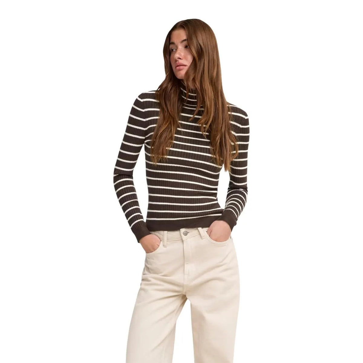 Only Women's Karol Purple Roll Neck Sweater