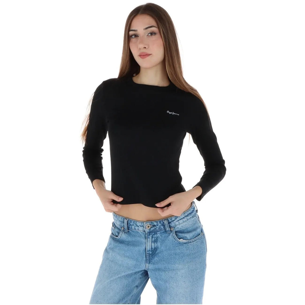 Pepe Jeans Women's White Cotton T-Shirt