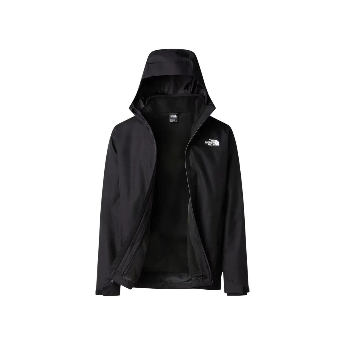 The North Face Men's Quest Triclimate Black Hooded Jacket