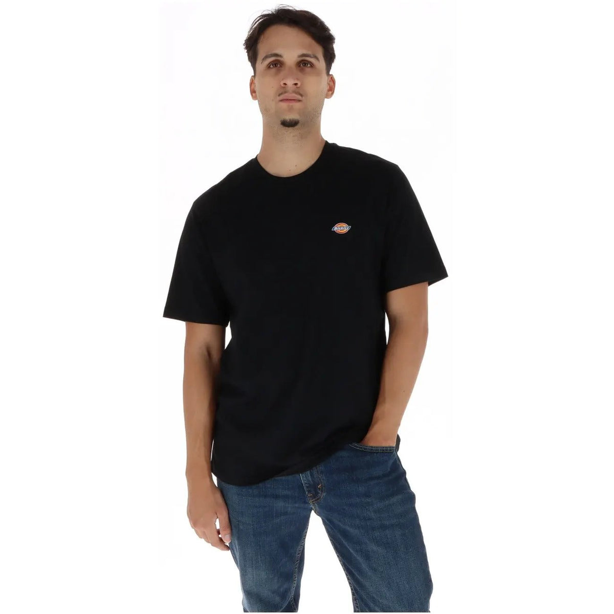 Dickies Men's Beige Cotton T-Shirt