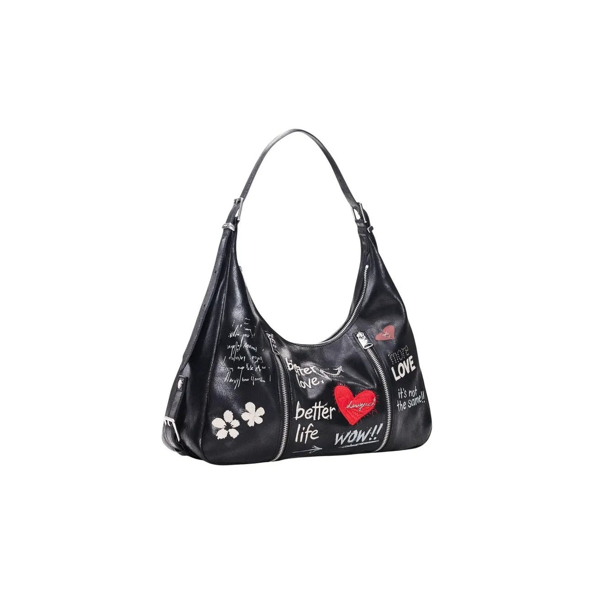 Desigual Women's Wow Heaven Black Handbag