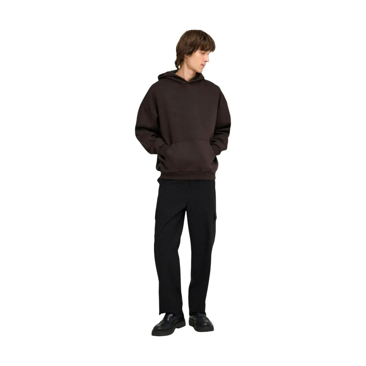 Only & Sons Men's Ceres Brown Oversized Hoodie