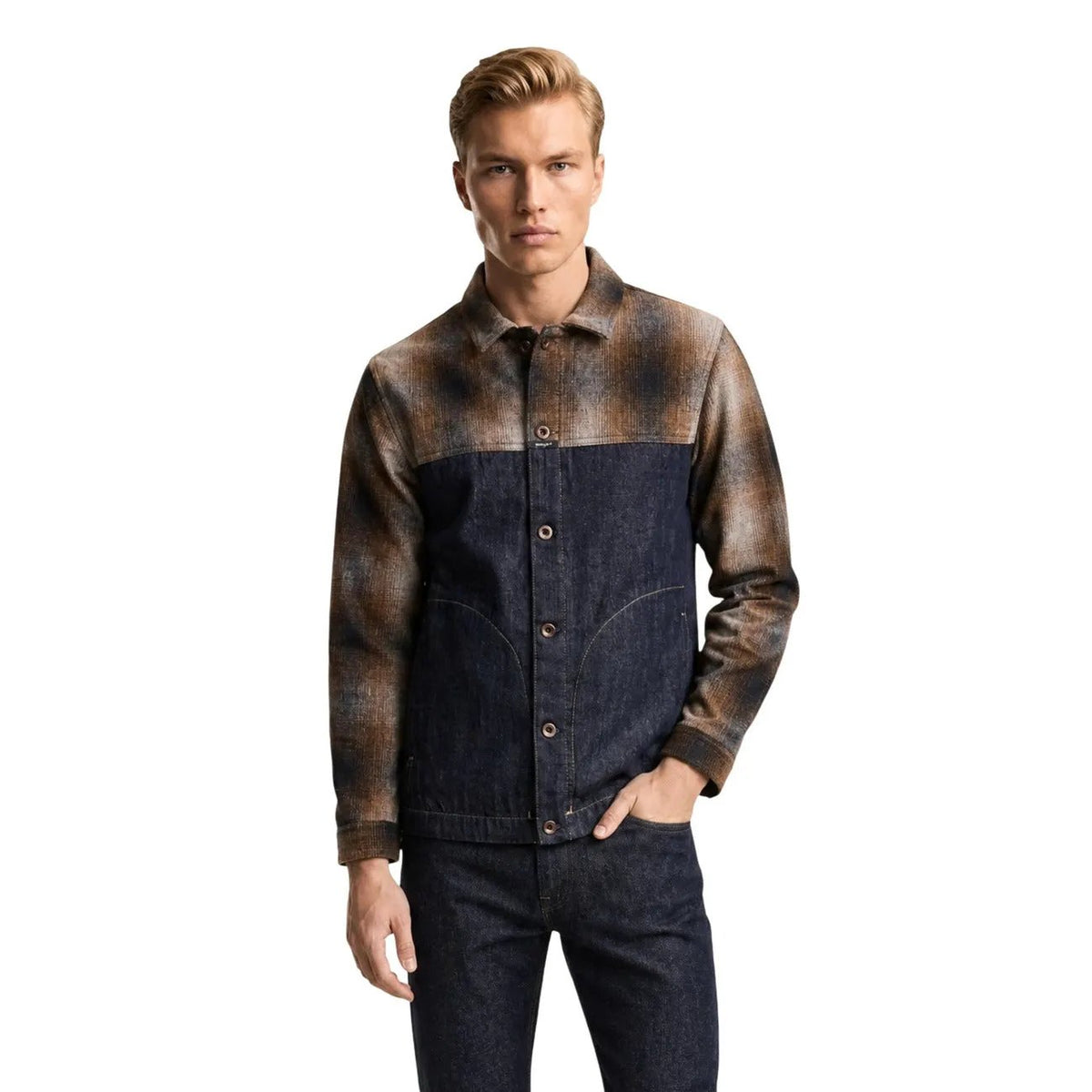 Replay Men's Blue Denim Jacket