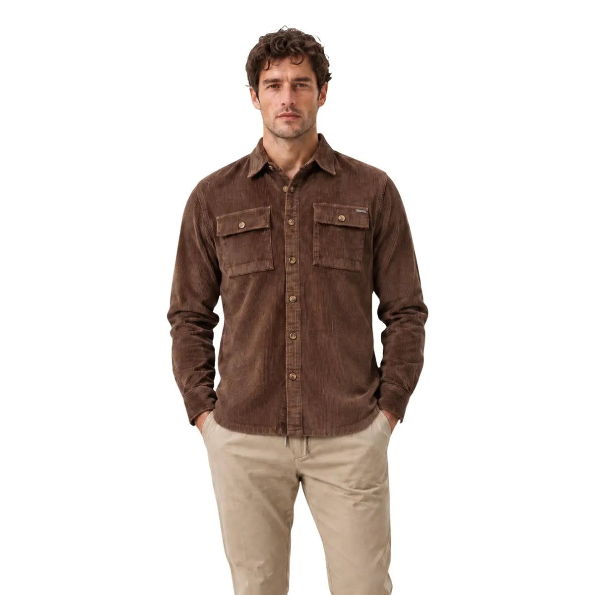 Gianni Lupo Men's White Overshirt