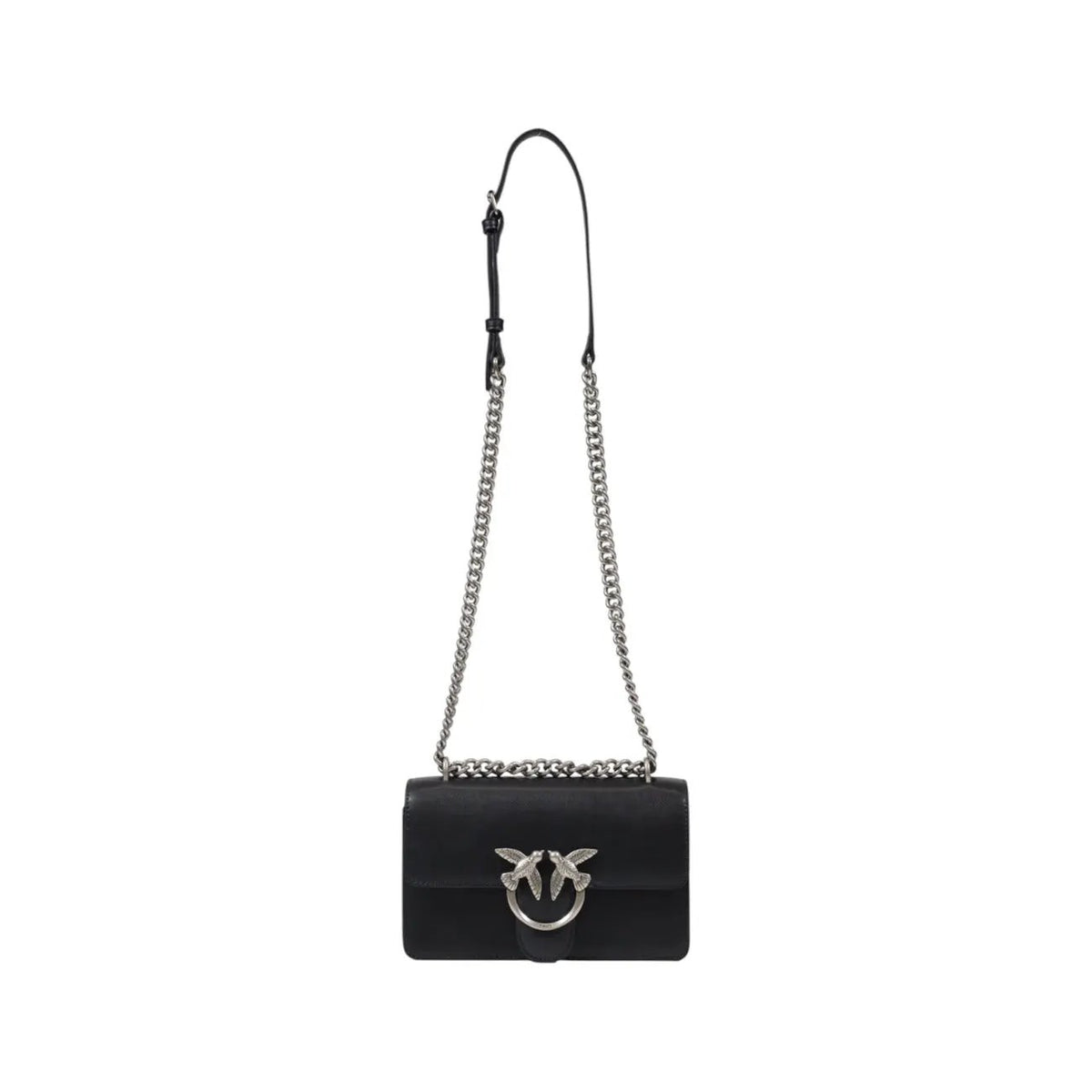 Pinko Women's Black Leather Handbag