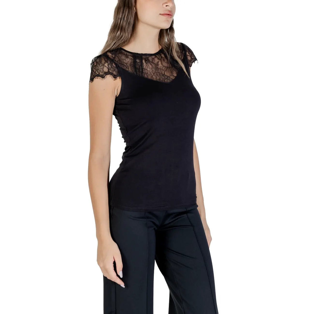 Morgan De Toi Women's Black Blouse