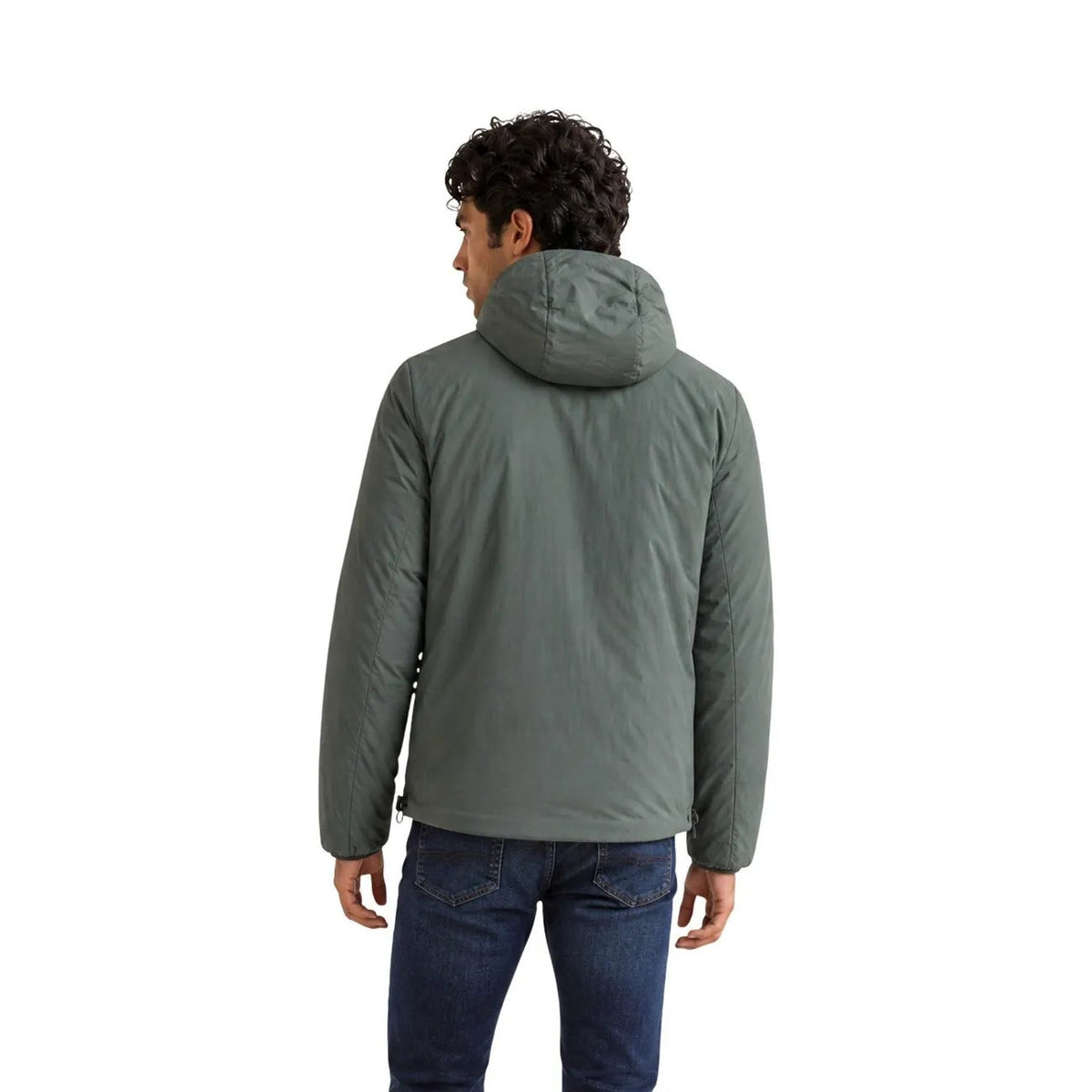 K-Way Men's Jack Green Hooded Jacket