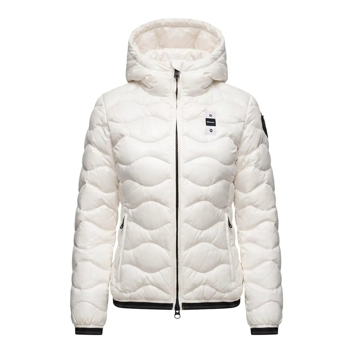 Blauer Women's Aldie White Hooded Jacket