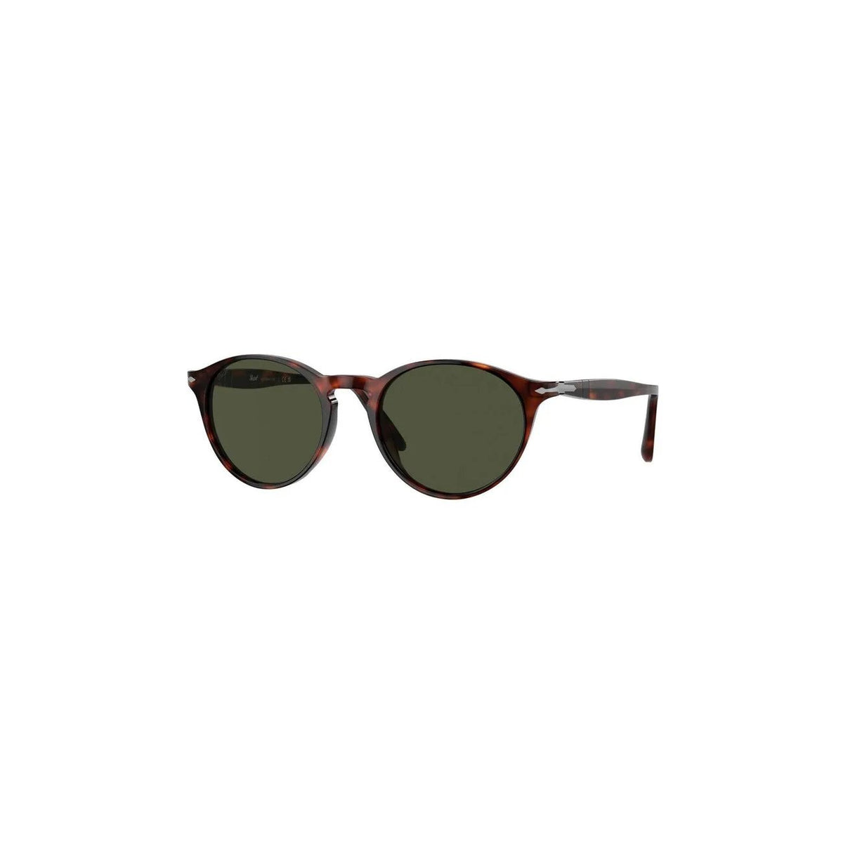 Persol Men's Brown Round Sunglasses