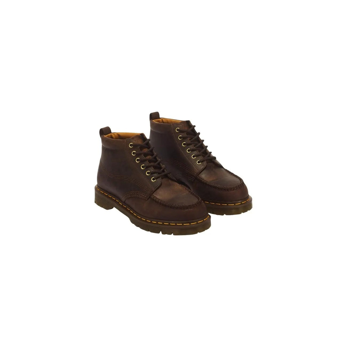 Dr. Martens Lowell Chukka Brown Leather Boots