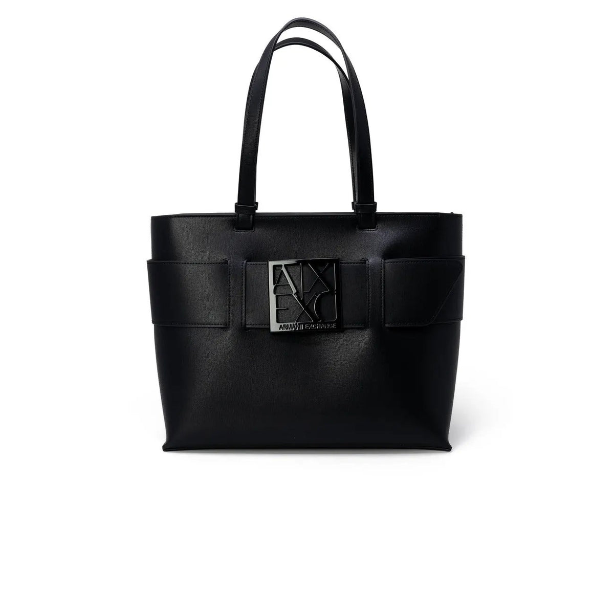Armani Exchange Women's Black Faux Leather Handbag