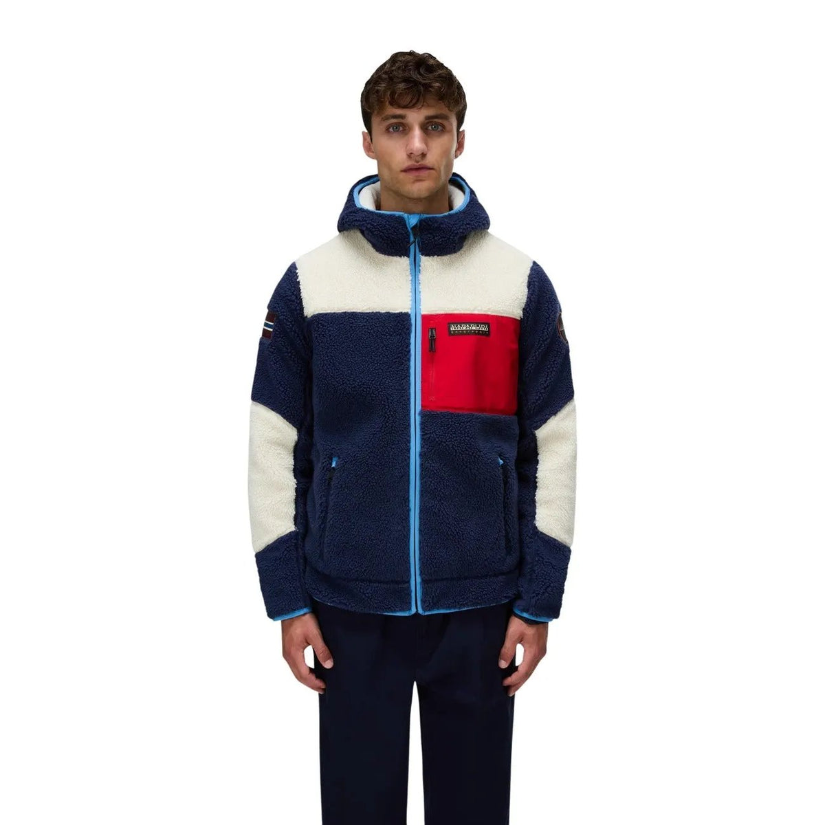Napapijri Men's Yupik Black Full Zip Hoodie