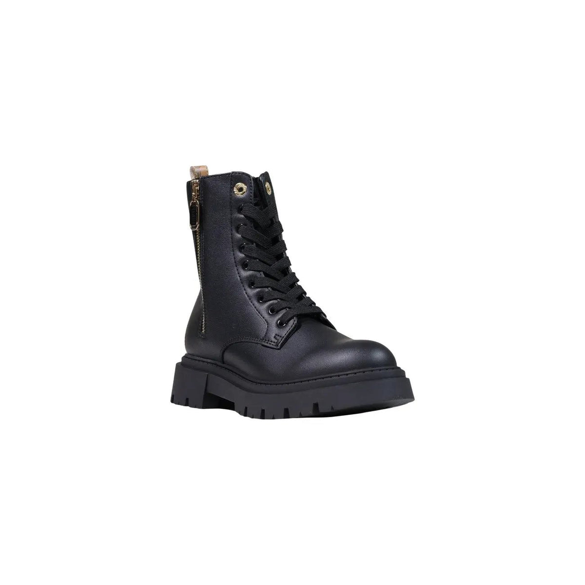 Alviero Martini Prima Classe Women's Black Faux Leather Boots