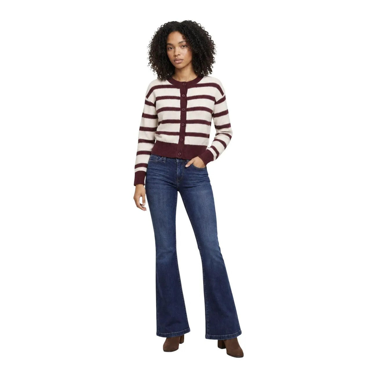 Choral Women's Bordeaux Cardigan