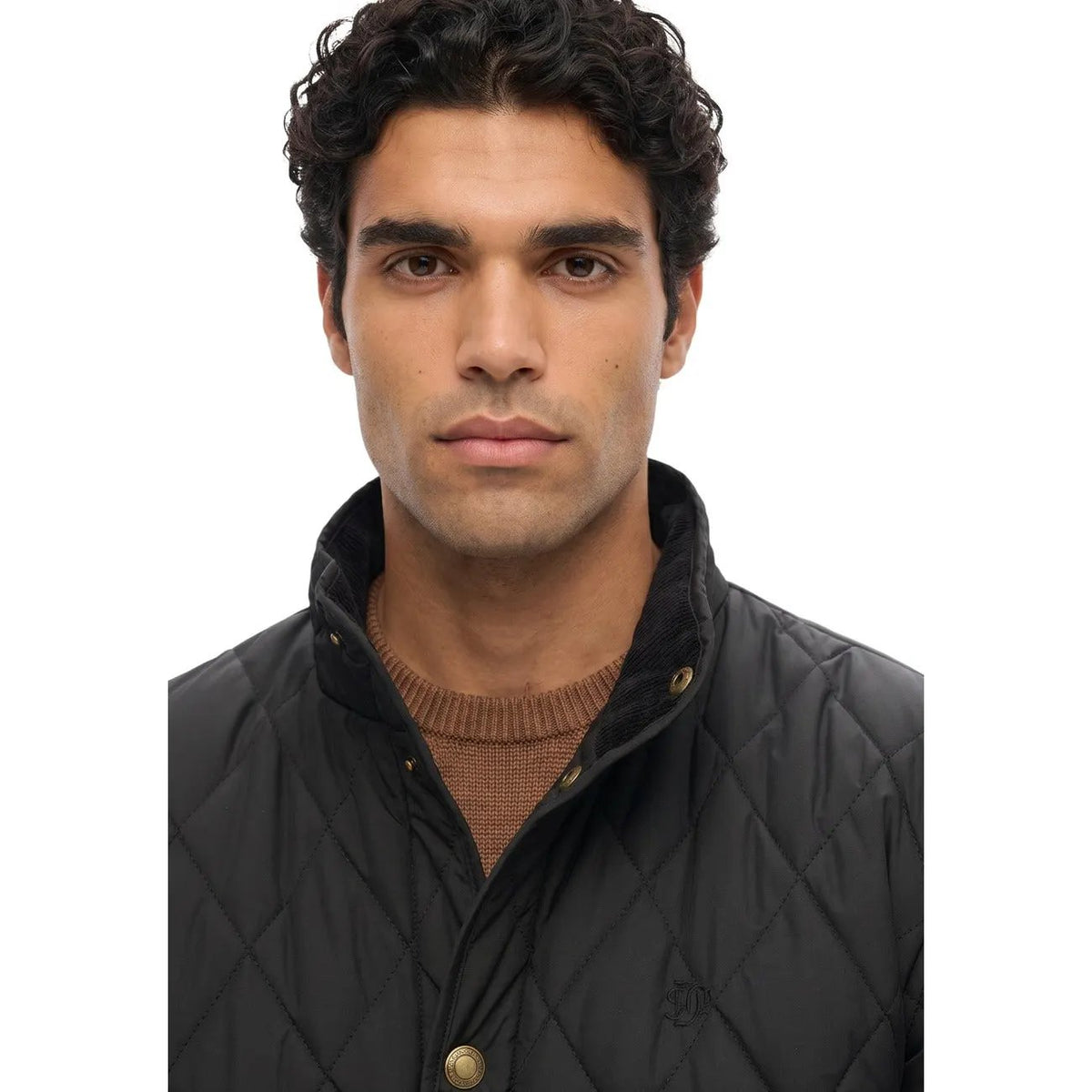 Superdry Men's Black Quilted Estate Jacket