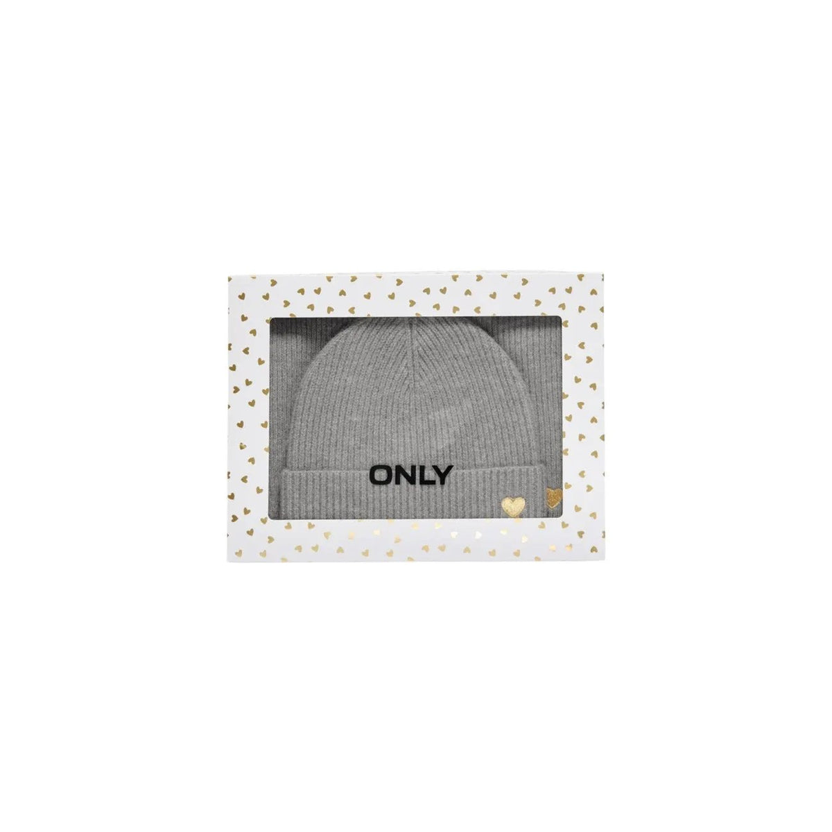 Only Women's Avery Grey Scarf and Beanie Set