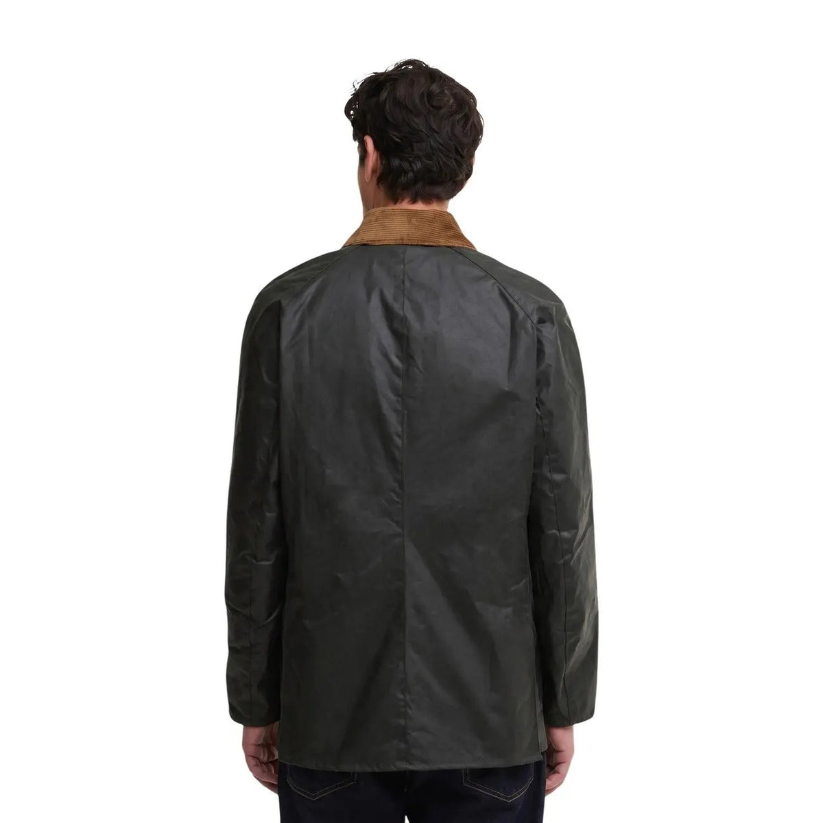 Barbour Men's Ashby Green Waxed Cotton Jacket