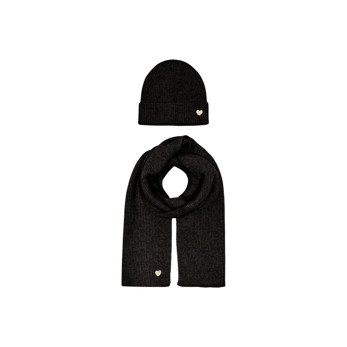 Only Women's Avery Grey Scarf and Beanie Set