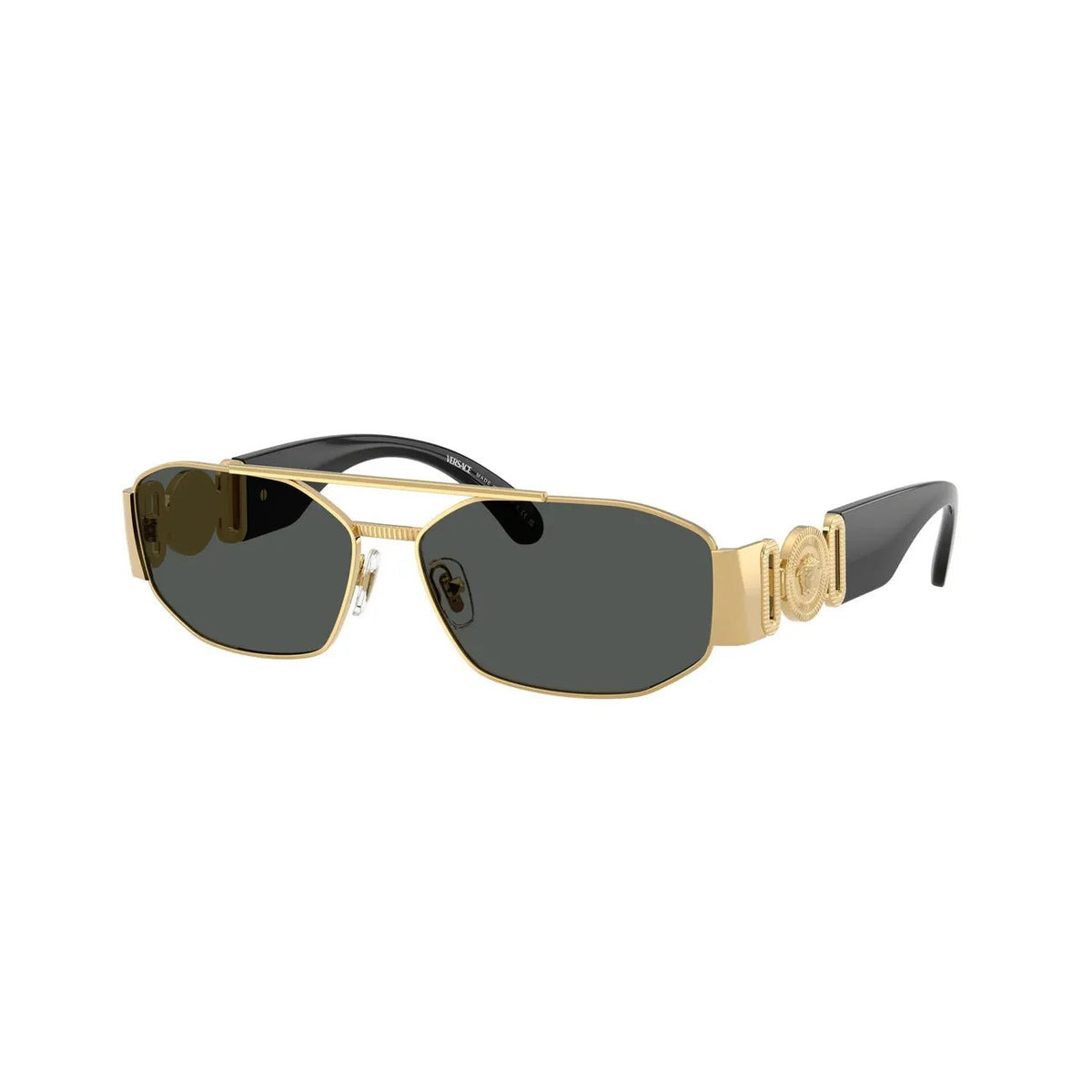 Versace Men's Gold Sunglasses