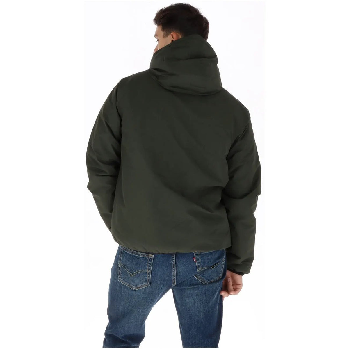 Superdry Men's Green Hooded Jacket