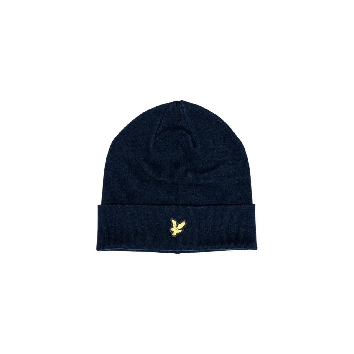 Lyle & Scott Men's Blue Cotton Merino Beanie