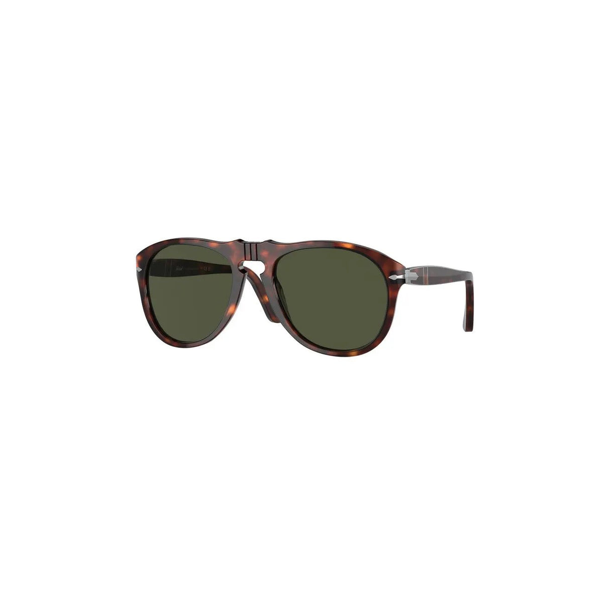 Persol Men's Havana Brown Aviator Sunglasses
