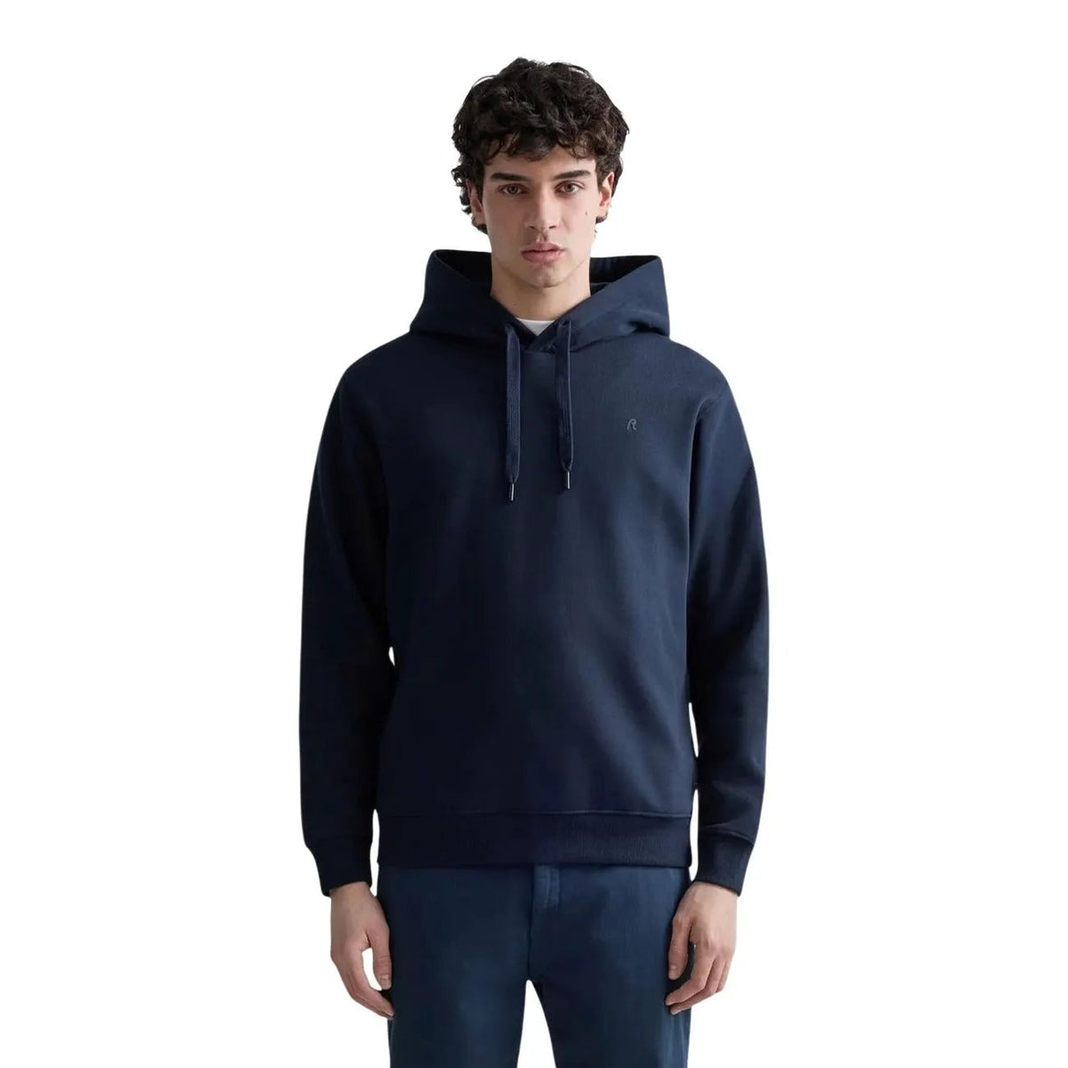 Replay Men's Brushed Fleece Cotton Hoodie