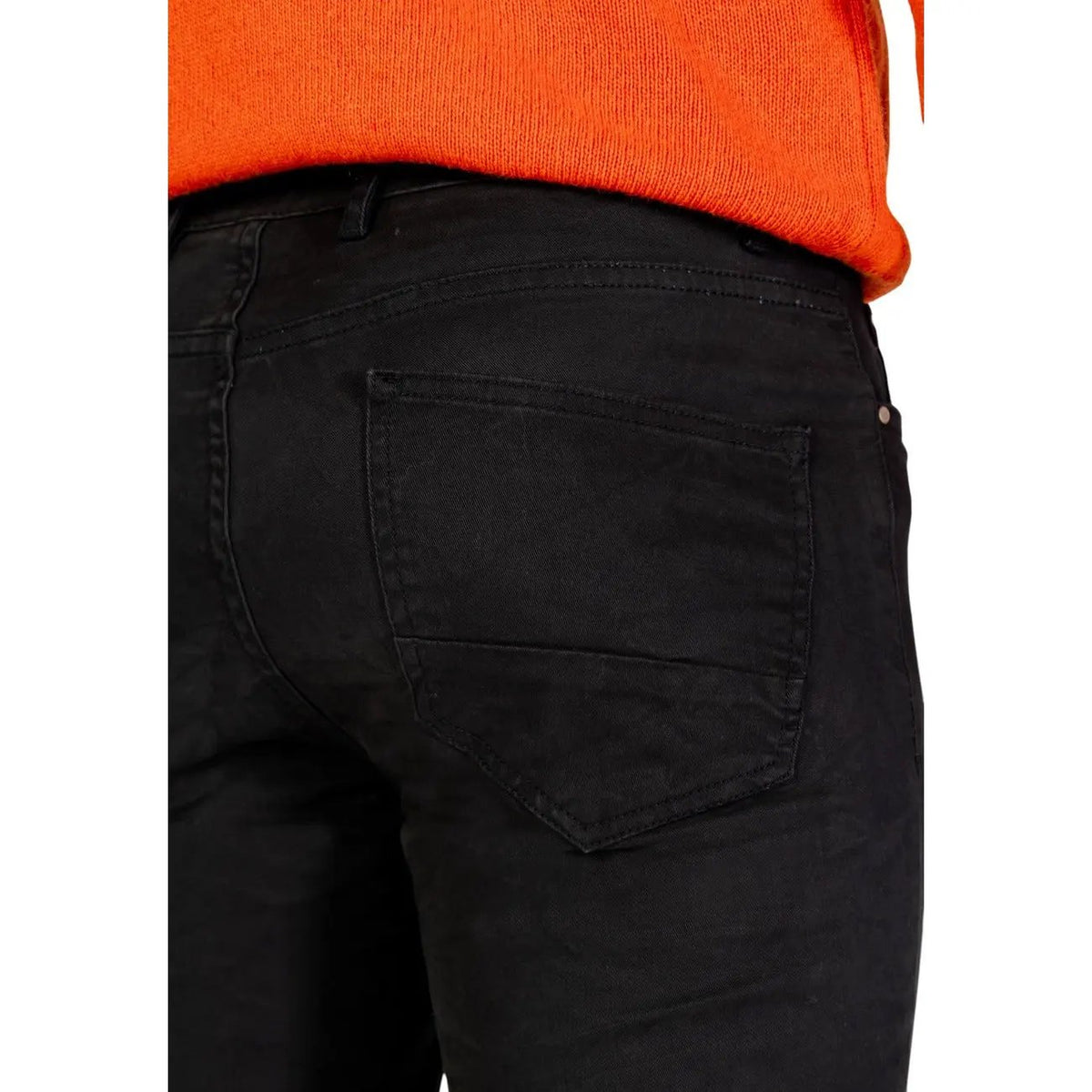Borghese Men's Grey Cotton Trousers