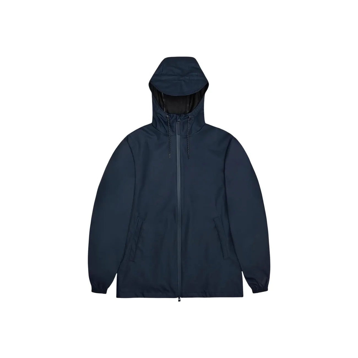 Rains Men's Storm Breaker Blue Hooded Jacket
