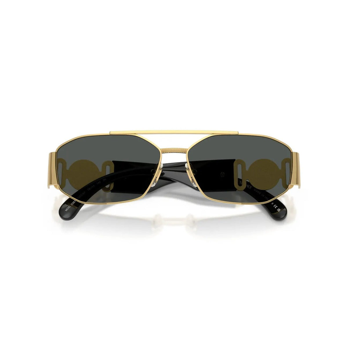 Versace Men's Gold Sunglasses