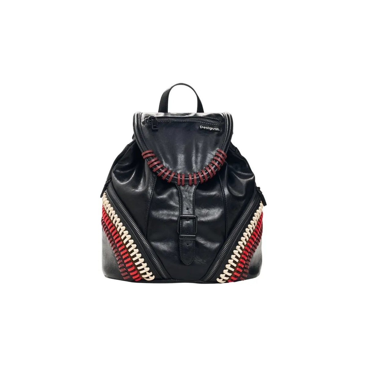 Desigual Women's Sonique Tula Black Faux Leather Backpack