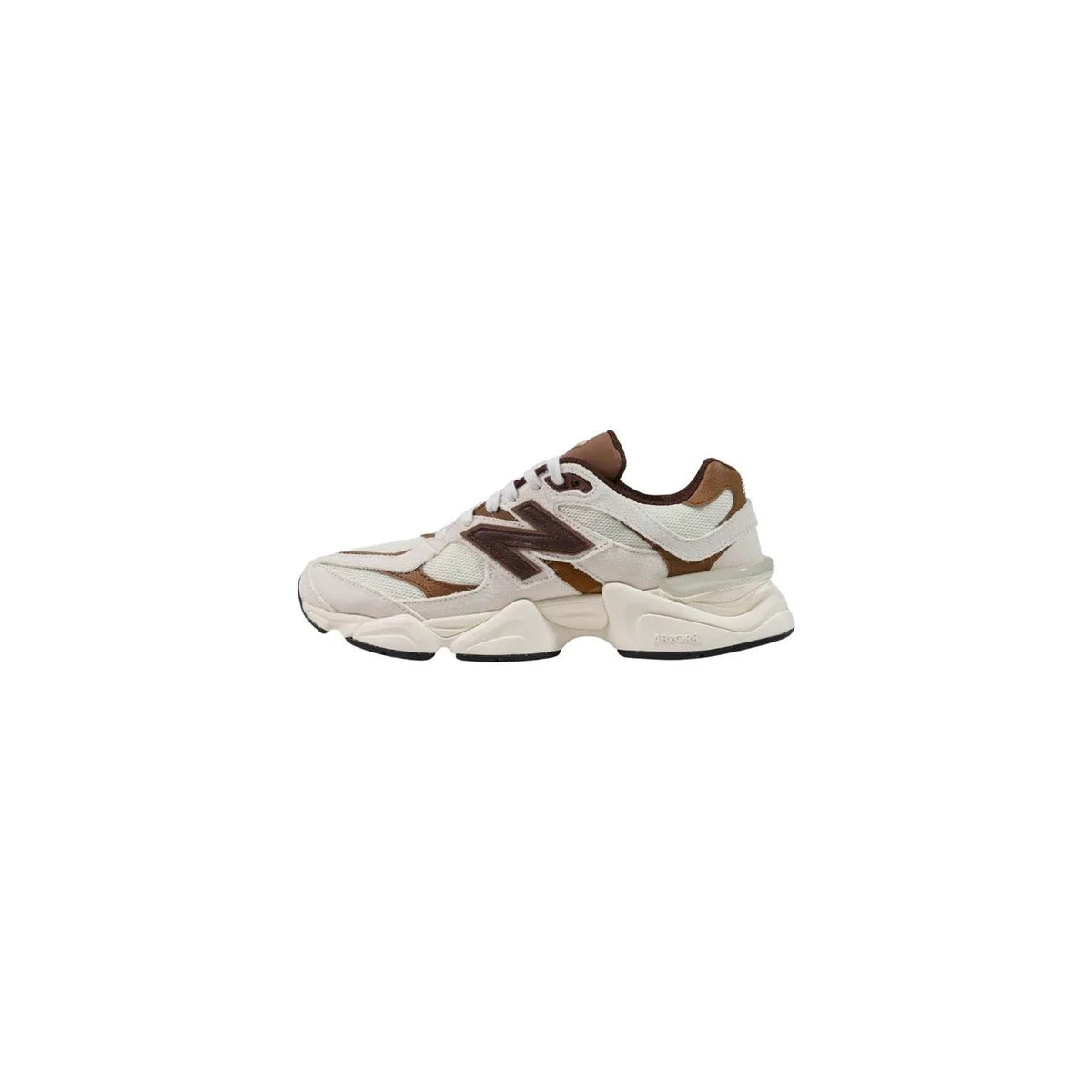 New Balance Men's 9060 Brown Leather Sneakers