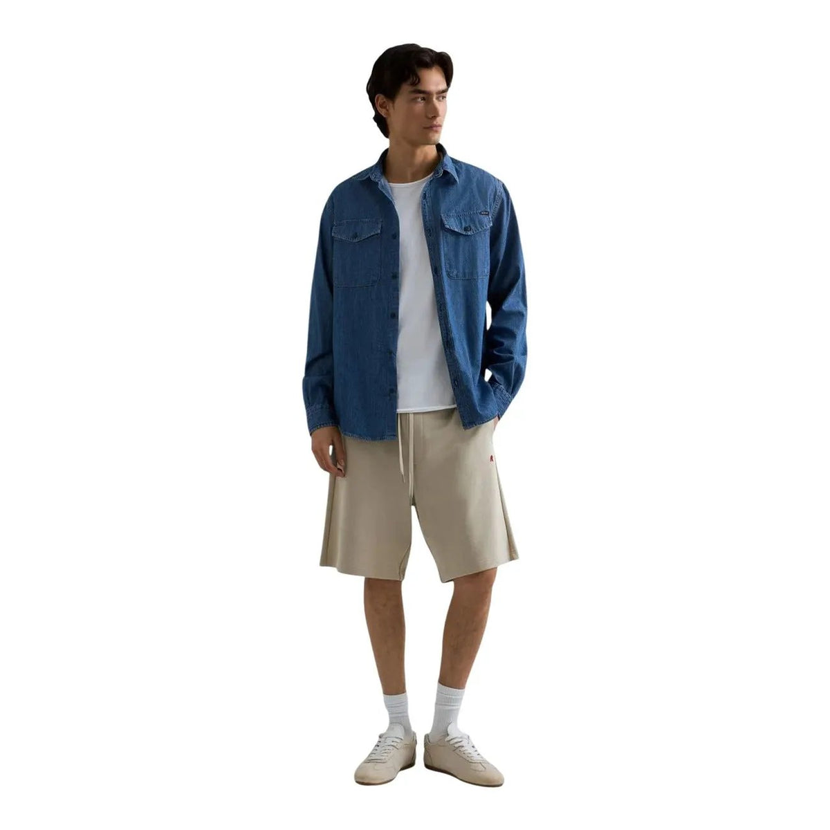 Replay Men's Blue Cotton Shirt