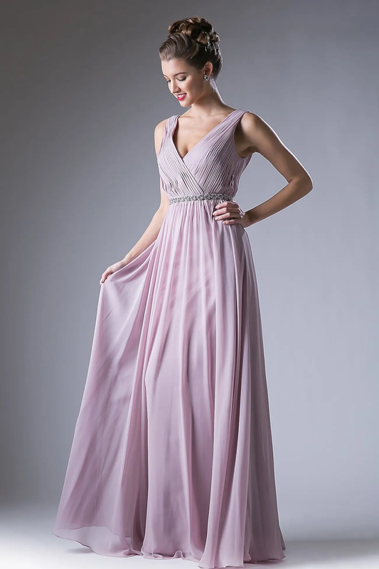 Beaded Belt Chiffon Empire Waist by Tux-USA