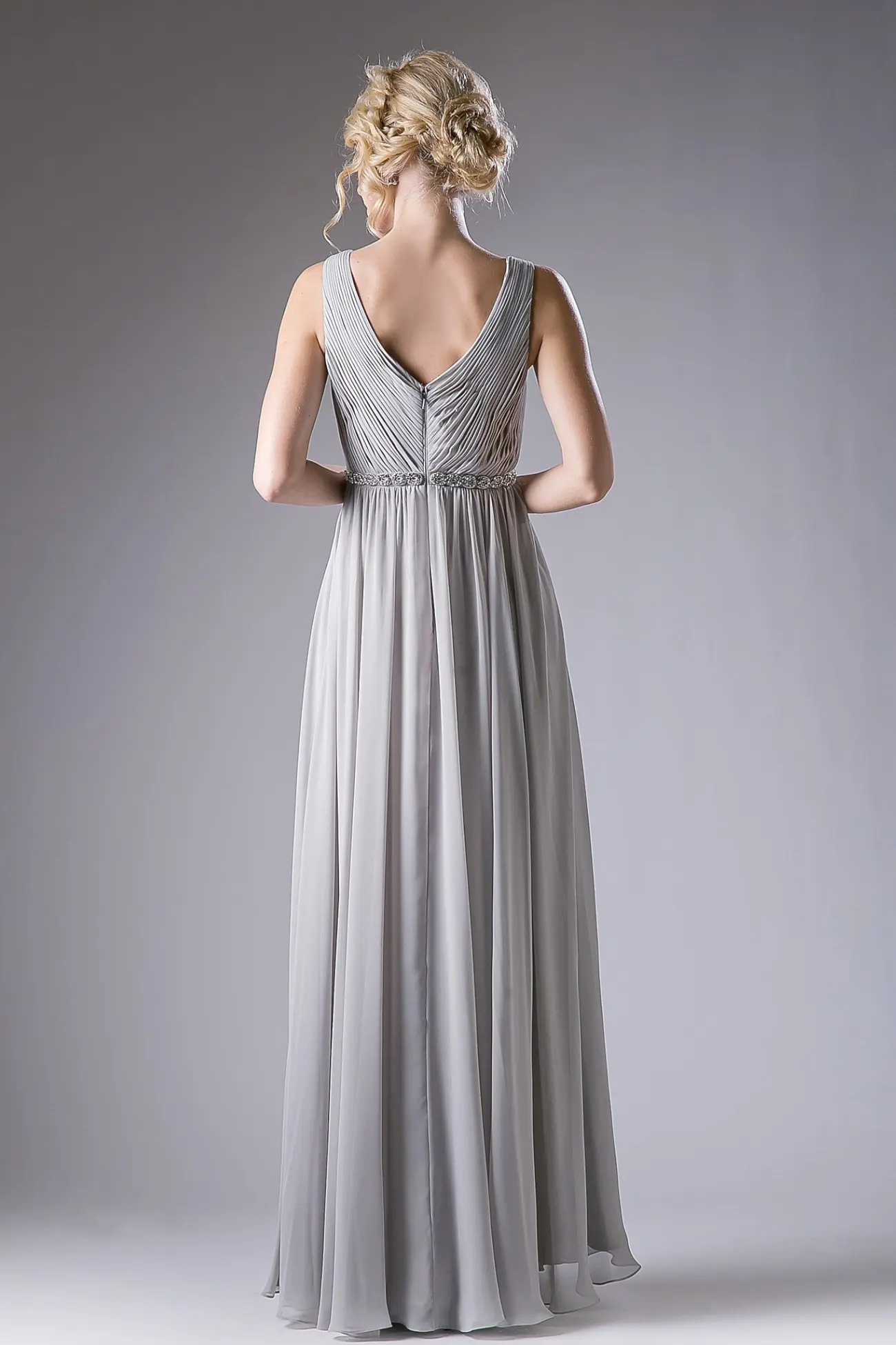 Beaded Belt Chiffon Empire Waist by Tux-USA