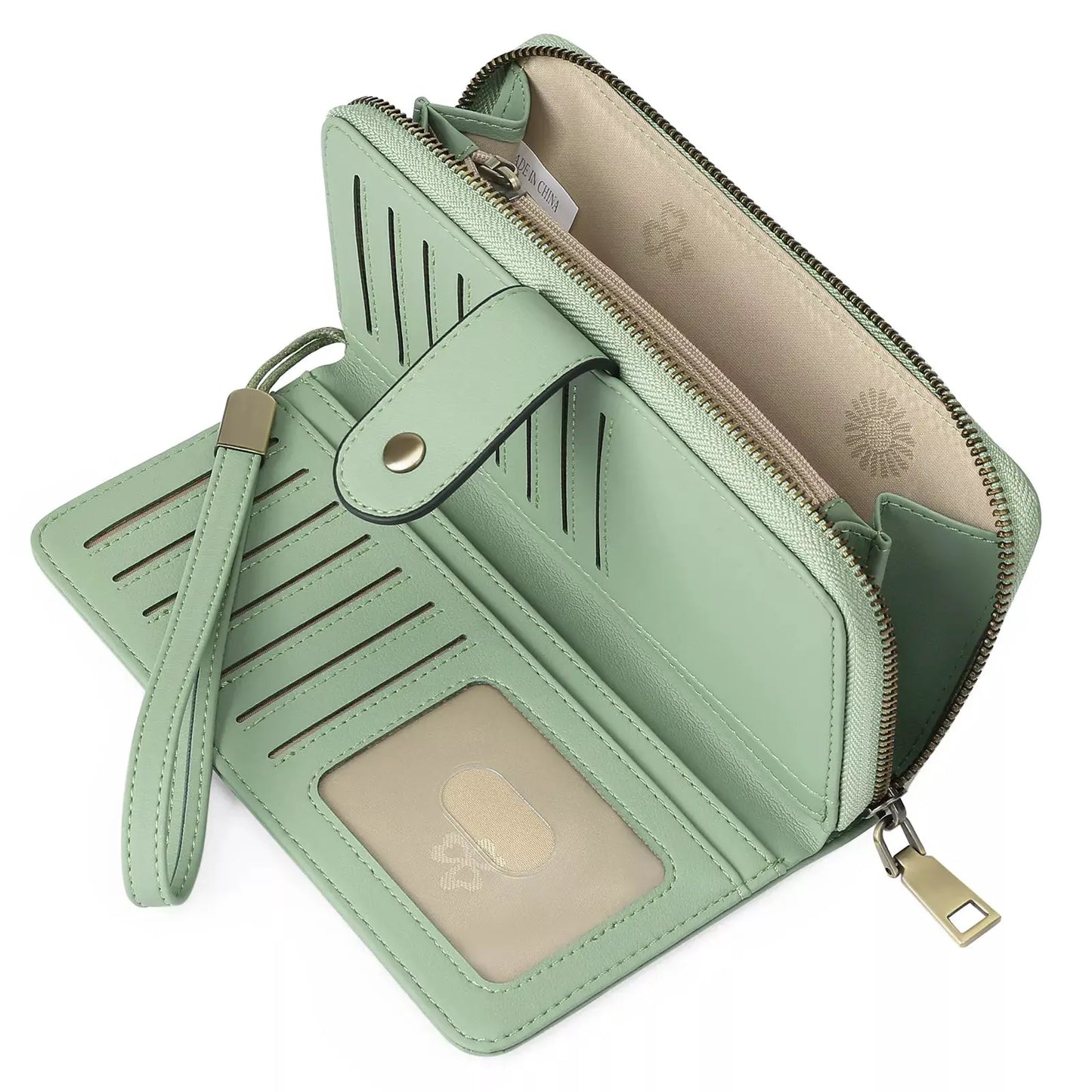 PU Leather Long Wallet by Partner Label