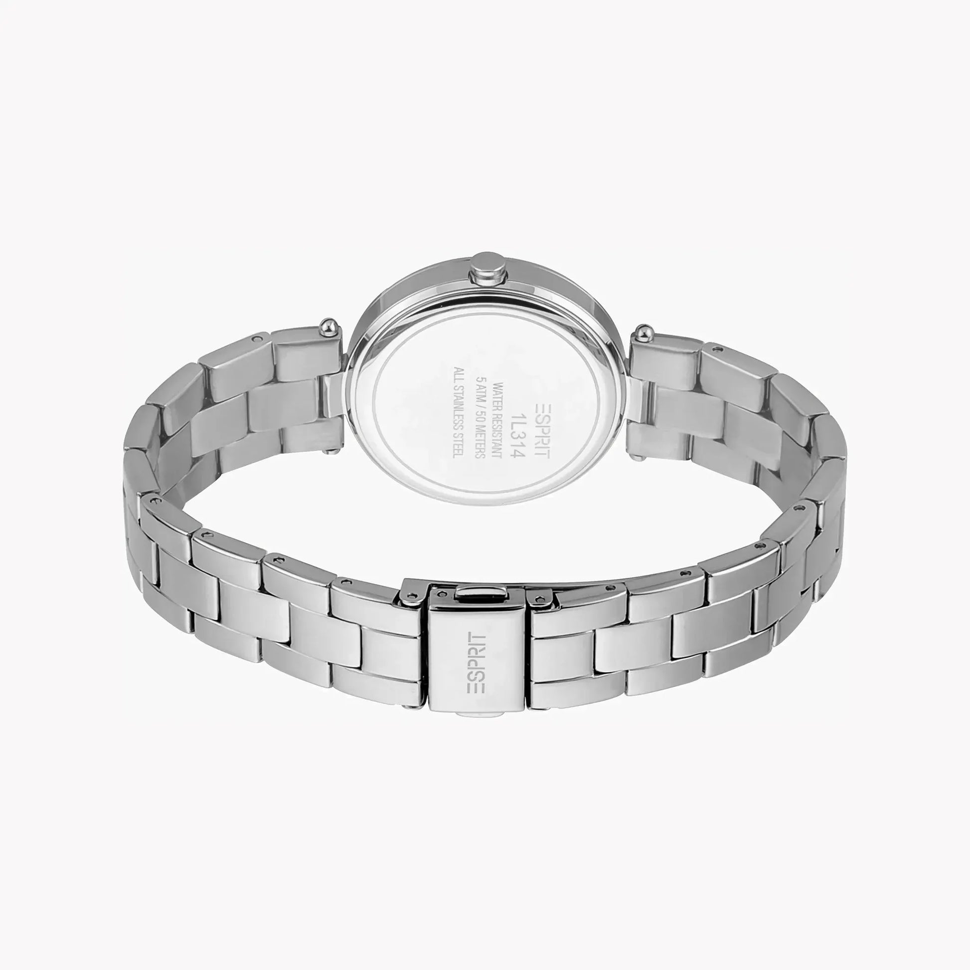 Esprit Women's Silver Stainless Steel Watch, Silver Dial | Es1l233m0035 by ESPRIT