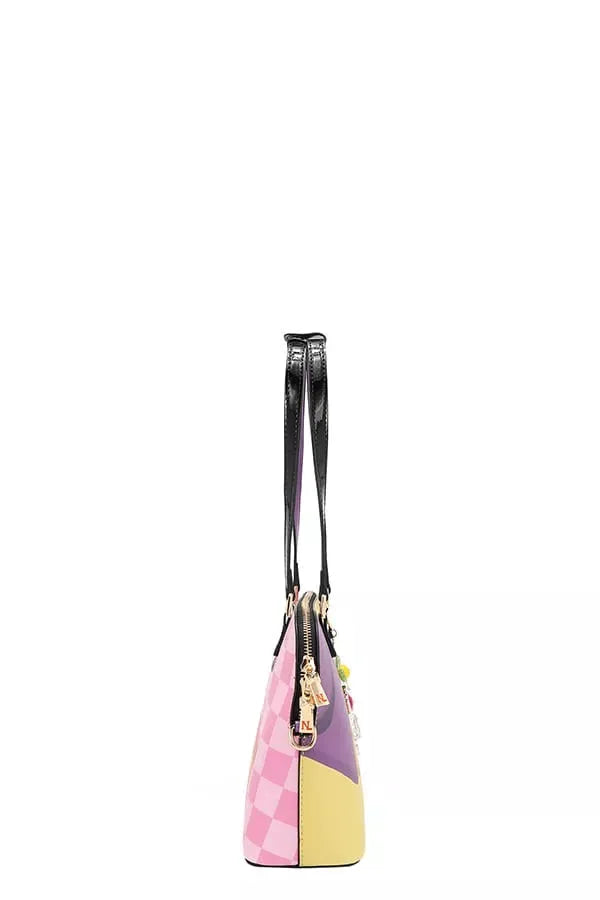 Nicole Lee USA Nail Polish Dome Shoulder Bag by Nicole Lee USA