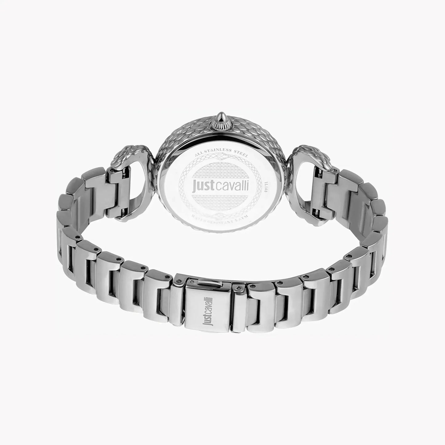 Just Cavalli Women's Silver Watch, White Mother Of Pearls | Jc1l148m0045 by JUST CAVALLI