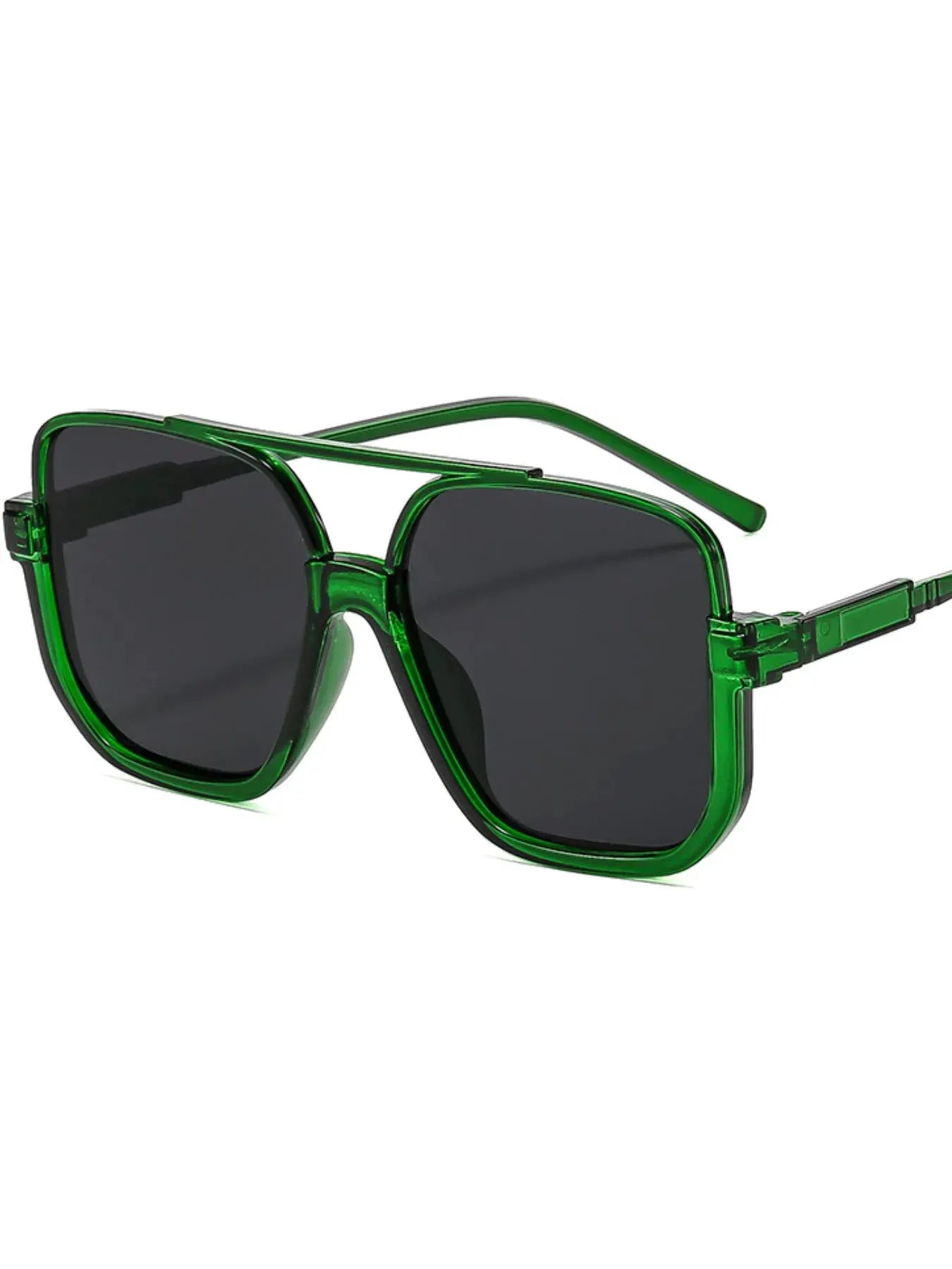 Oversized Square Frame Fashion Sunglasses by Equanimity Essence