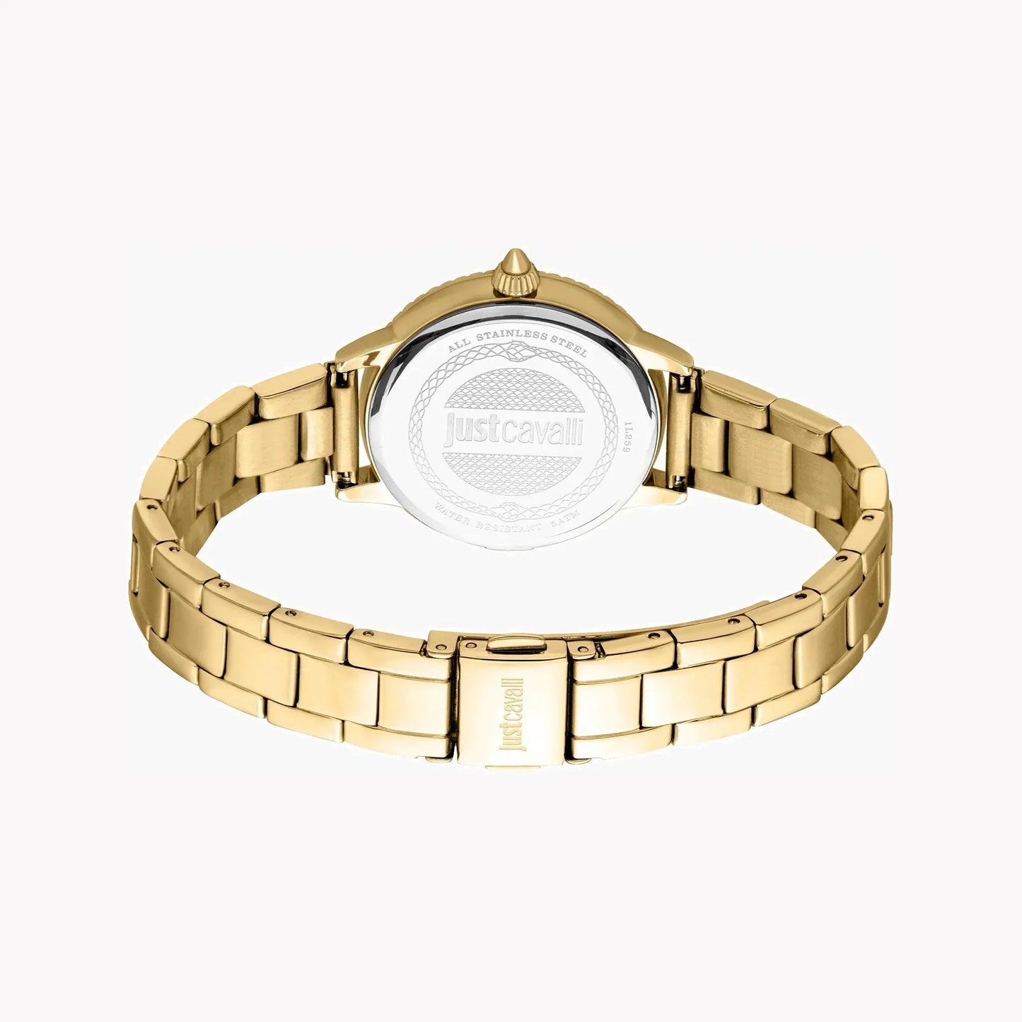 Just Cavalli Women's Gold Stainless Steel Watch, Turquoise Dial | Jc1l259m0065 by JUST CAVALLI