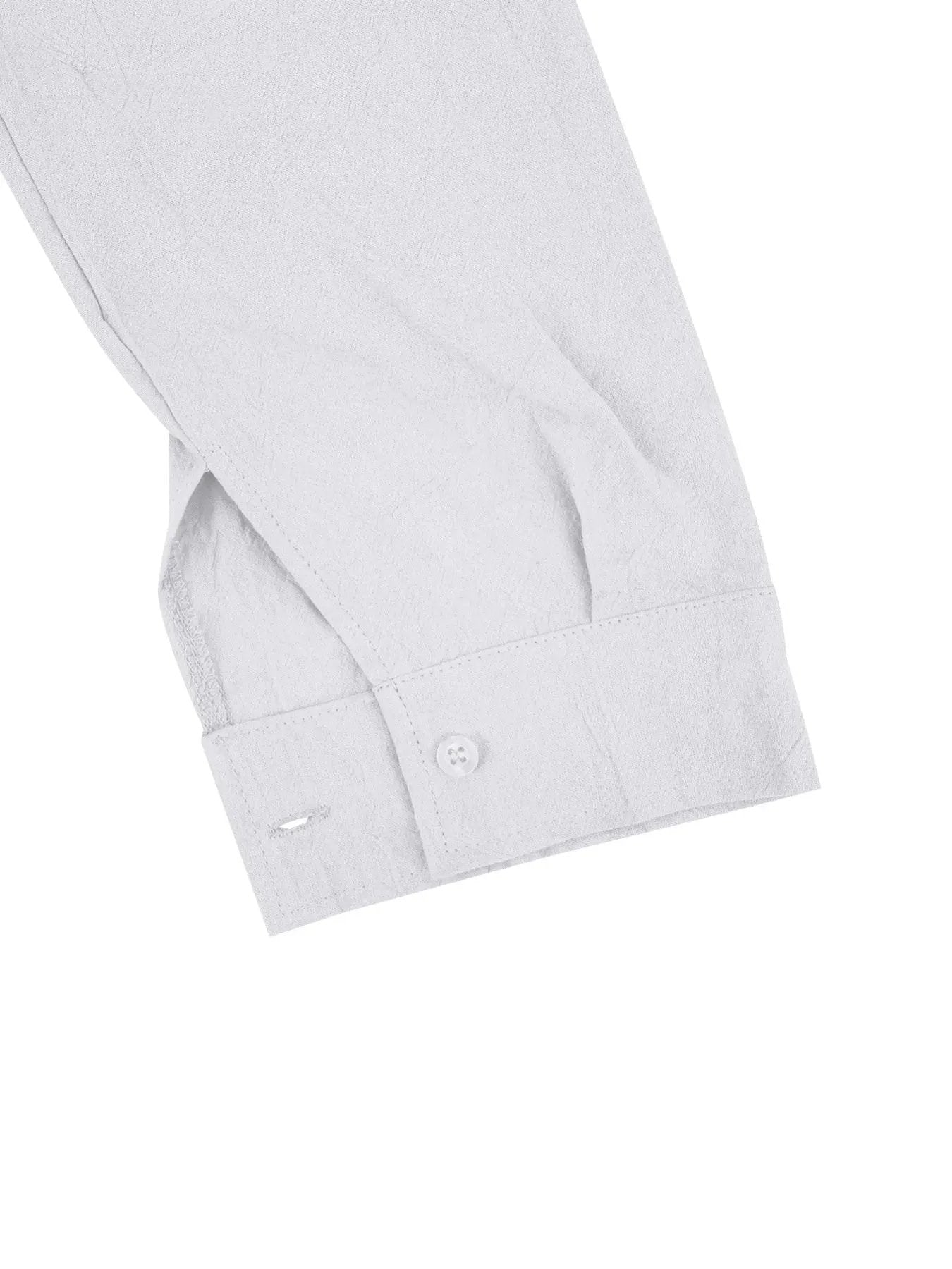Men's Full Size Button Detail Long Sleeve Shirt Plus Size by Trendsi
