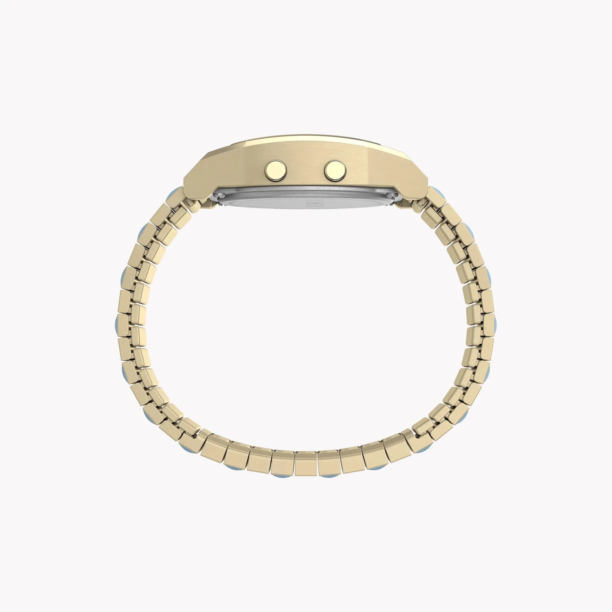 Timex Unisex Gold-Tone Watch, Blue Accents | Tw2w40800 by TIMEX